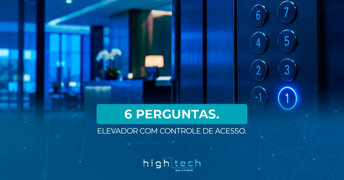 Painel de elevador de hotel com controle de acesso por andar: 6 perguntas antes de contratar